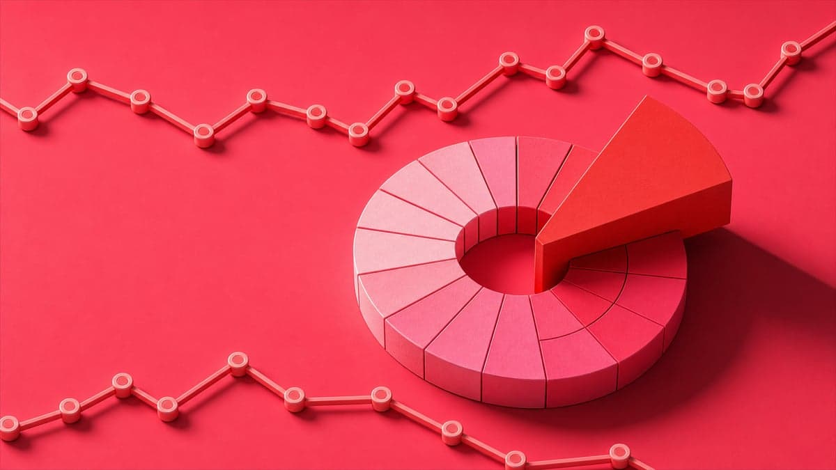 Visualization of a rolling forecast updating continuously across time